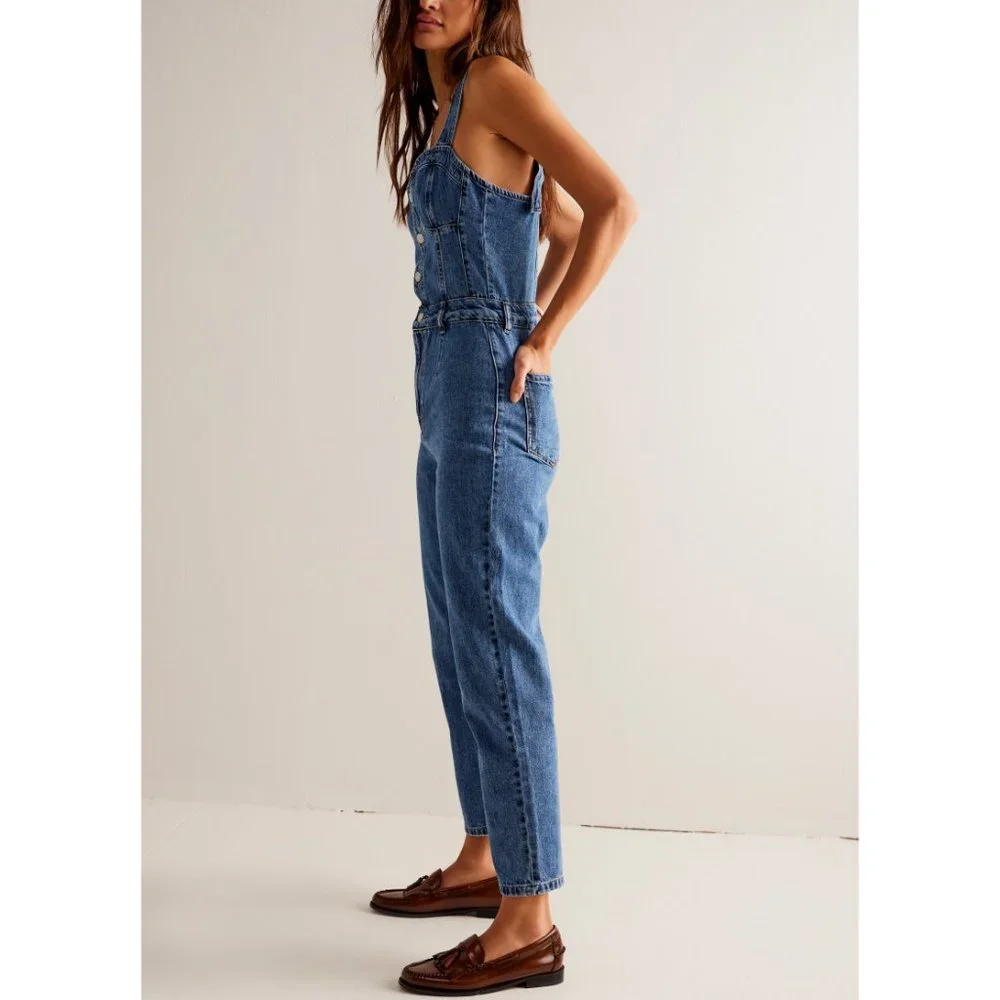 FREE PEOPLE Kensington Jumpsuit / Rocky - Picture 3 of 6